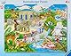 Ravensburger Kinderpuzzle - 06661 Besucher im Zoo - Rahmenpuzzle für Kinder ab 4 Jahren, mit 45 Teilen