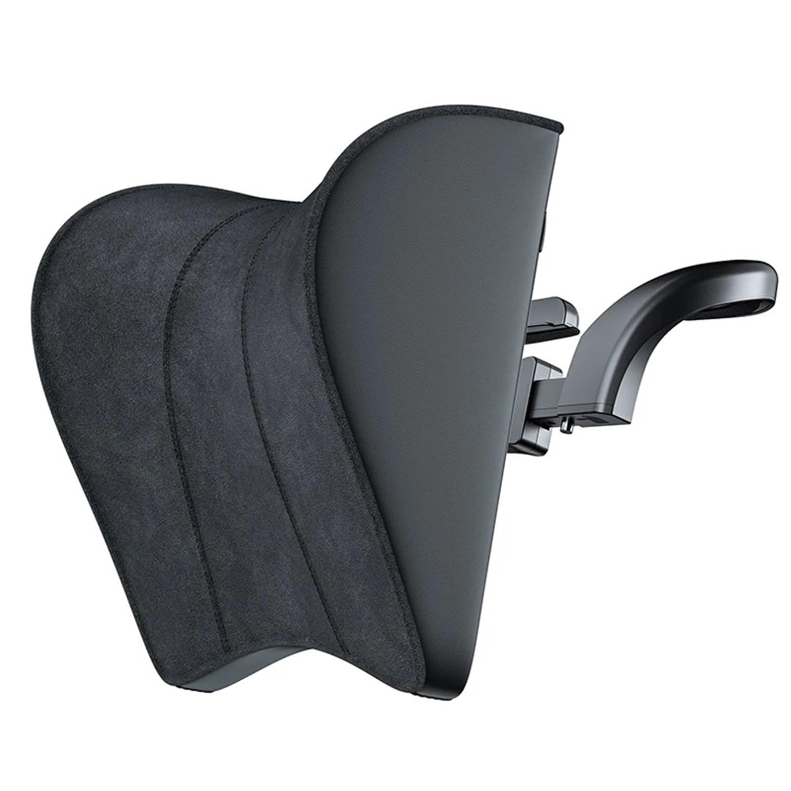 ATUMY Car Seat Pillow Fit For Tesla Model Y 3 2017-2024 Adjustable Height Neck Pillow Memory Foam Car Headrest Pillow Car Headrest(Microfiber)