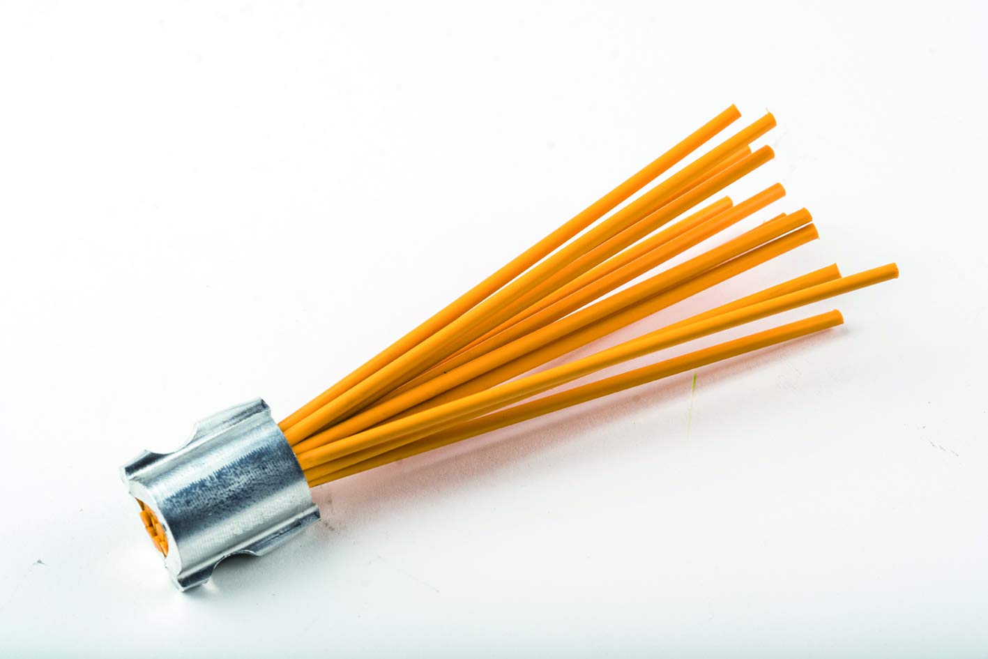 Ratioparts 6-1234 - Set di 8 testine di ricambio per archetto WIKRALON 140 x 12 mm, colore: Giallo