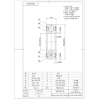 Vista 2 de PGN - 99502H Husillo cortacésped Go Kart Rodamiento de bolas selladas - 5/8" x1-3/8 x.433 (10 unidades)