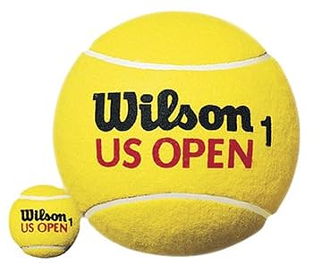 Amazon.com : WILSON Jumbo Tennis Ball Deflated - Yellow