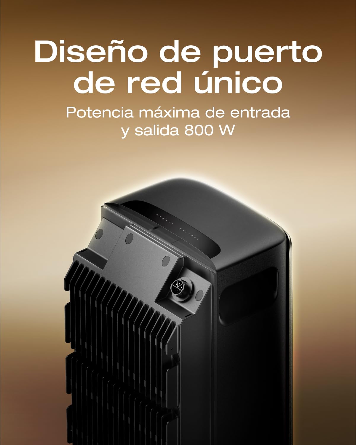 EF ECOFLOW Dos STREAM CA 1,92 * 2 kW, Kit solar de batería,100% compatible con todos los inversores, Salida de 1200 W, Sistema plug-and-play, Control inteligente con TOU & IA
