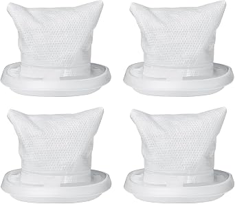 4 Pack HNVCF10 Filter Replacement for Black and Decker Dustbuster Hand Vacuum HNVC220BCZ01, HNVC215B10, HNVC215B12, HNVC115B22, HNVC220BCP07, HNVC115J06, HNVC115J22, HNVC115JB06, HNVC220BCZ00