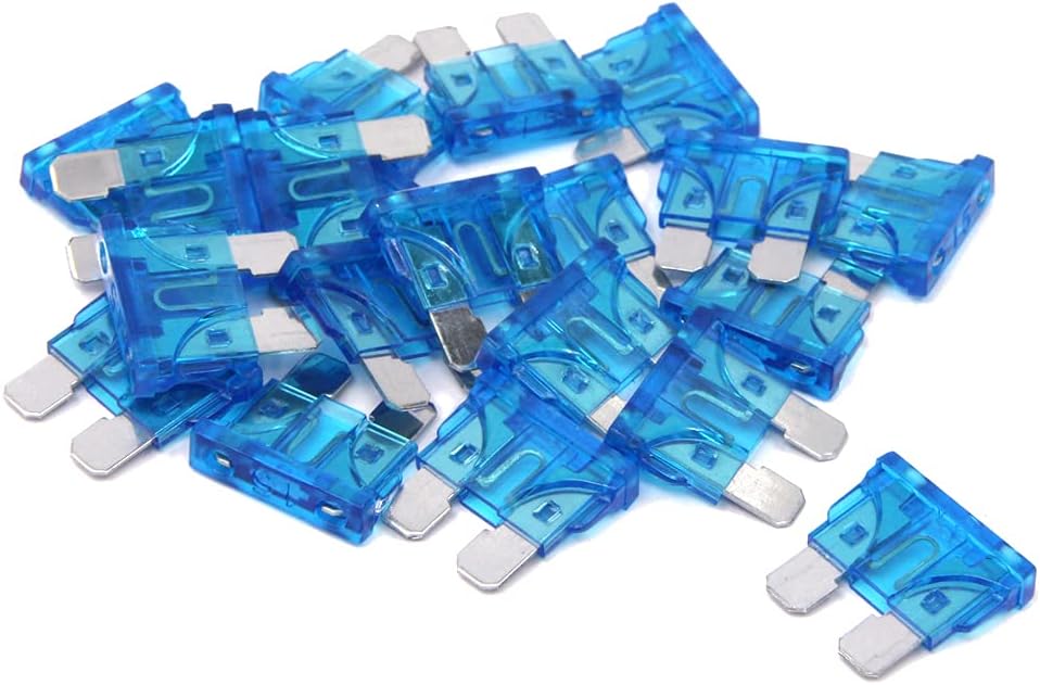 (20 pcs) 15 A Standard Blade Fuse, 15Amp Automotive Fuse for Car Truck