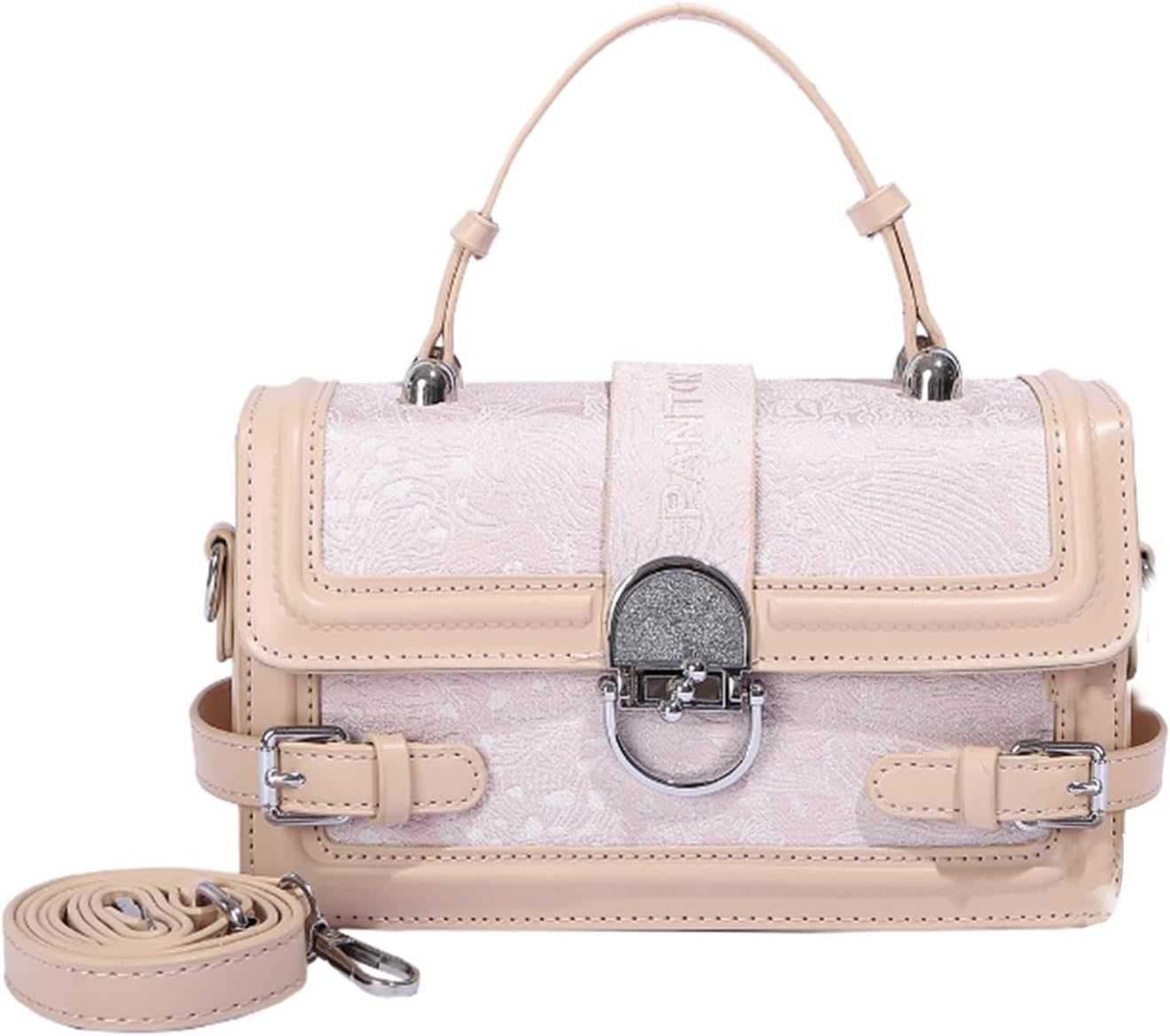 Small Shoulder Bag for Women Trendy Crossbody Square Bag Satchel Handbag Clutch Purse with Adjustable Strap