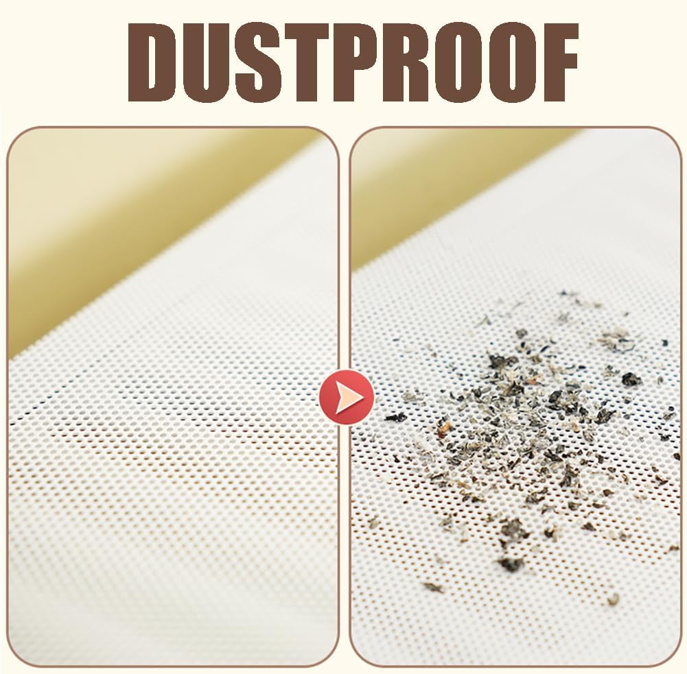 Heater Radiator Dust Cover Magnetic PVC Radiator Cover for Space Heater Protective Heater Cover 39" L x 4" W White