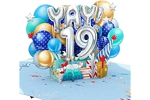 Liif Happy 19th Birthday Card for 19 Year Old Boy