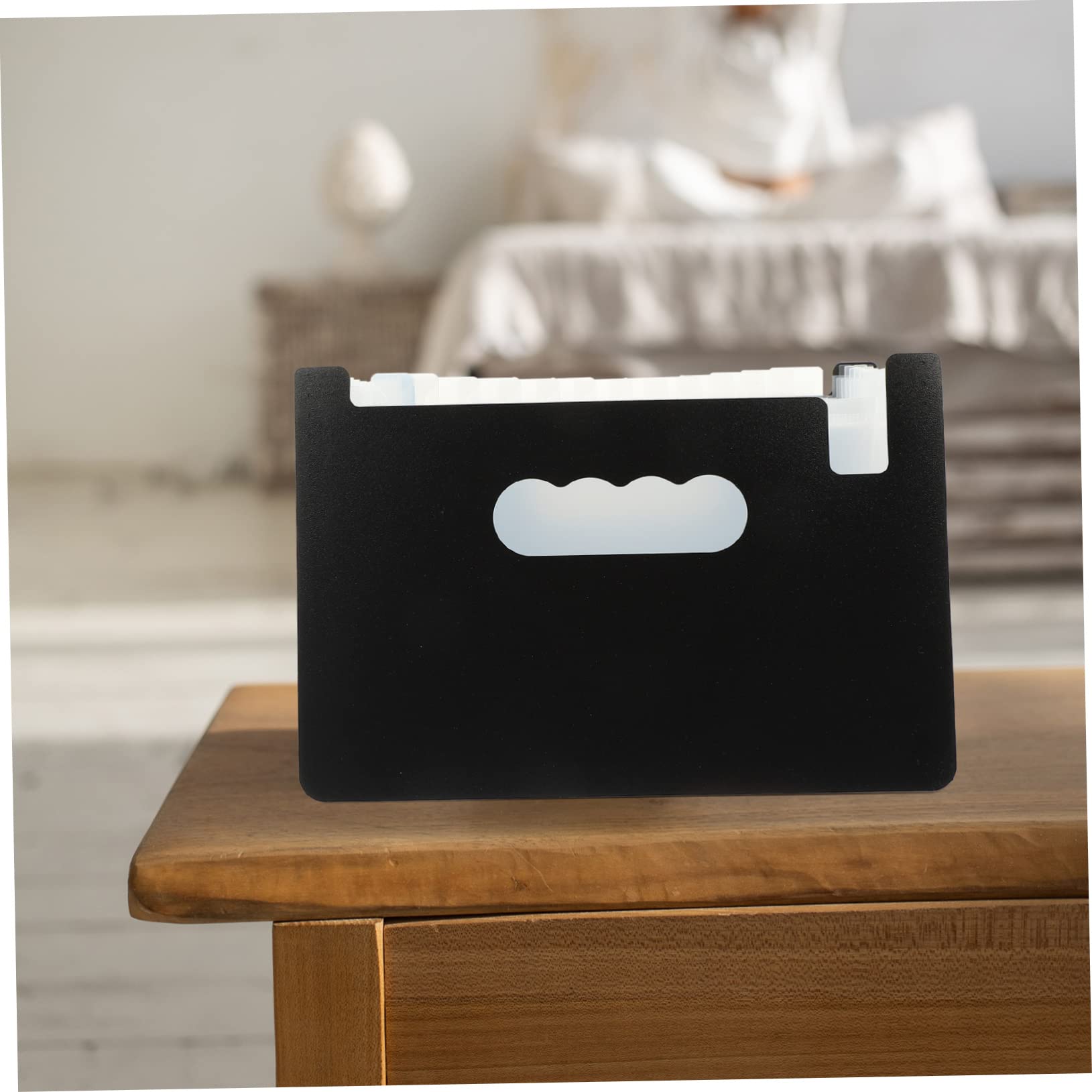 Angoily 7 Piezas Organizador de Recibos y Cupones de Oficina Mini con Carpeta Expandible Multiusos para Facturas y Papelería Accesorio de Oficina Portátil