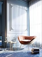 Vista 323 de Dimoon 236''x17.7'' White Thicken Peel and Stick Wallpaper Contact Paper Modern Self Adhesive Wall Paper Removable Renter Friendly Textured Solid