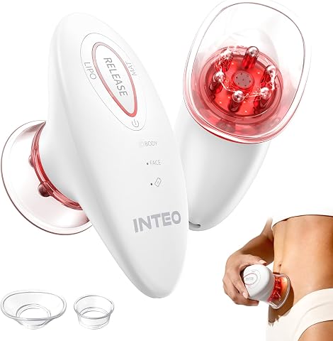 INTEO 3 in 1 Face & Body Sculpting Machine – Rechargeable Beauty Device for Body Contouring and Cellulite Reduction
