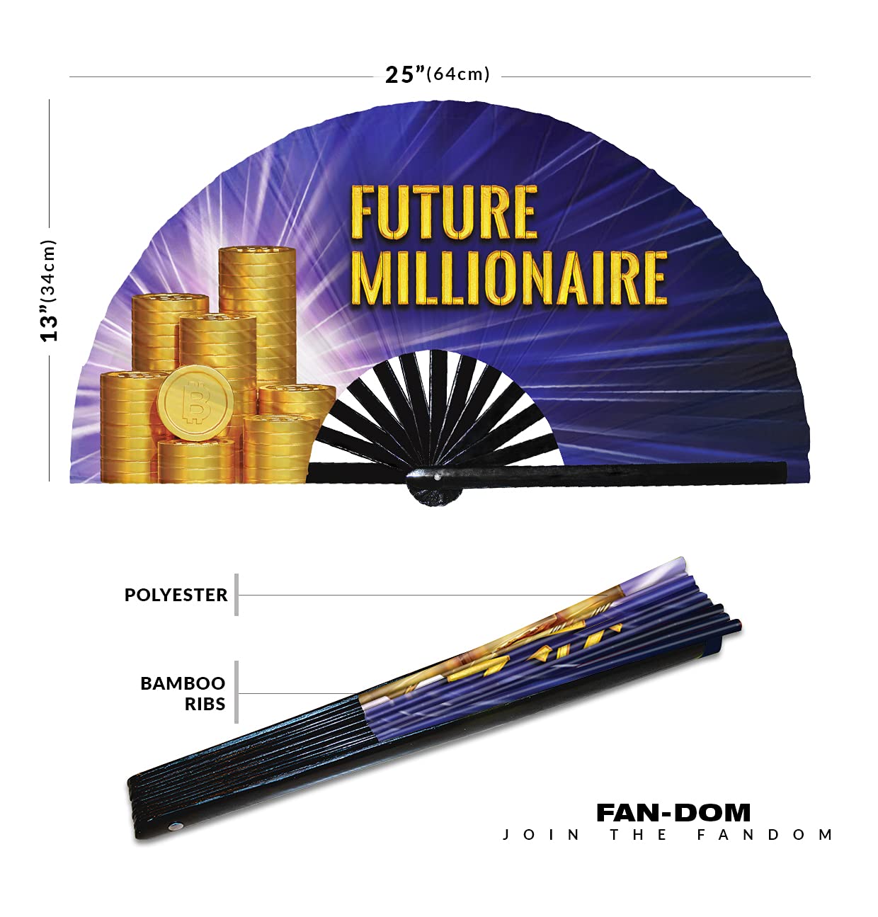 Amazon.com: Crypto Hand Fan Puns Gift for Crypto Traders Shiba Doge Token  HODL Diamond Hands Where Lambo Future Millionaire to The Moon BTC ETH Gifts  (Style 3) : לבית ולמטבח