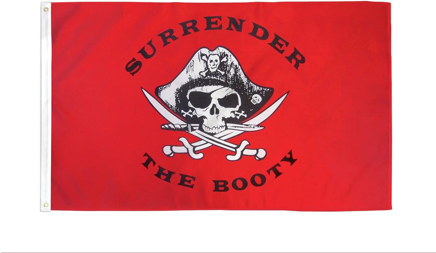 Drapeau Tête De Mort Os Multiples 150x90cm - Pirate Haute Qualité