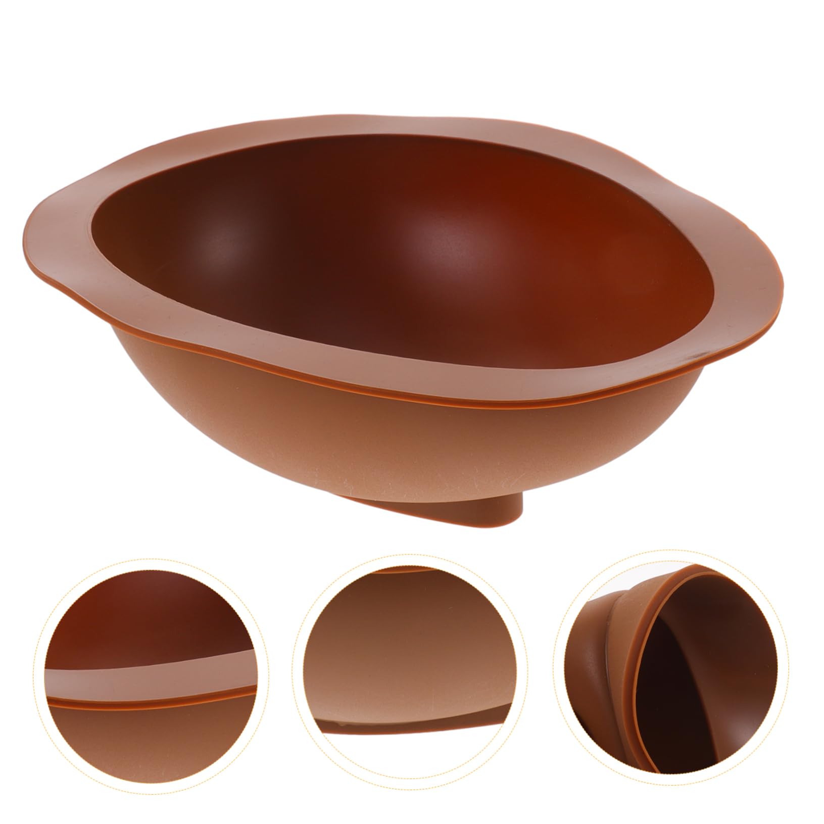 TOPBATHY 3 Pièces Moule à Mousse Pâques Moules à Gâteaux En Silicone Pochoirs à Biscuits Moules à Chocolat Aux Oeufs Moule De Cuisson En Silicone Gel De Silice 3d Le Dessert