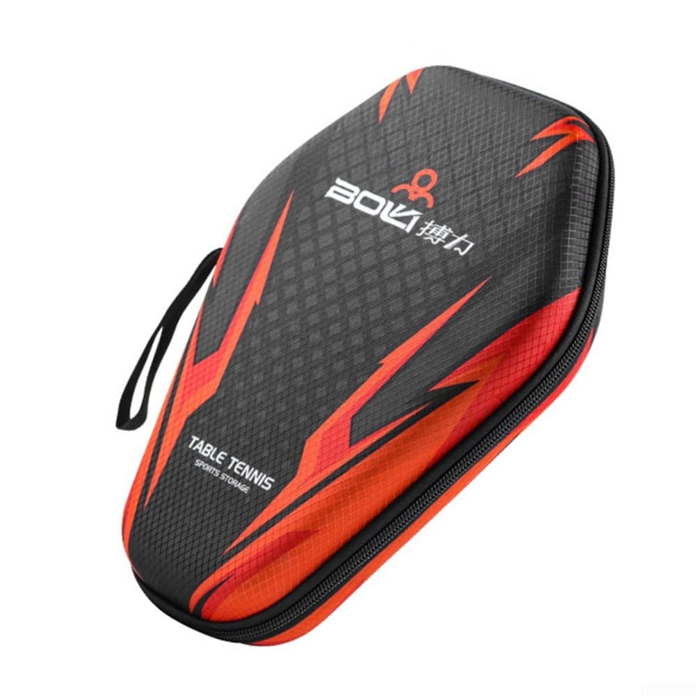 Eawfgtuw Table Tennis Racket Storage Bag with Hard Shell Case, (PB005-B Model)