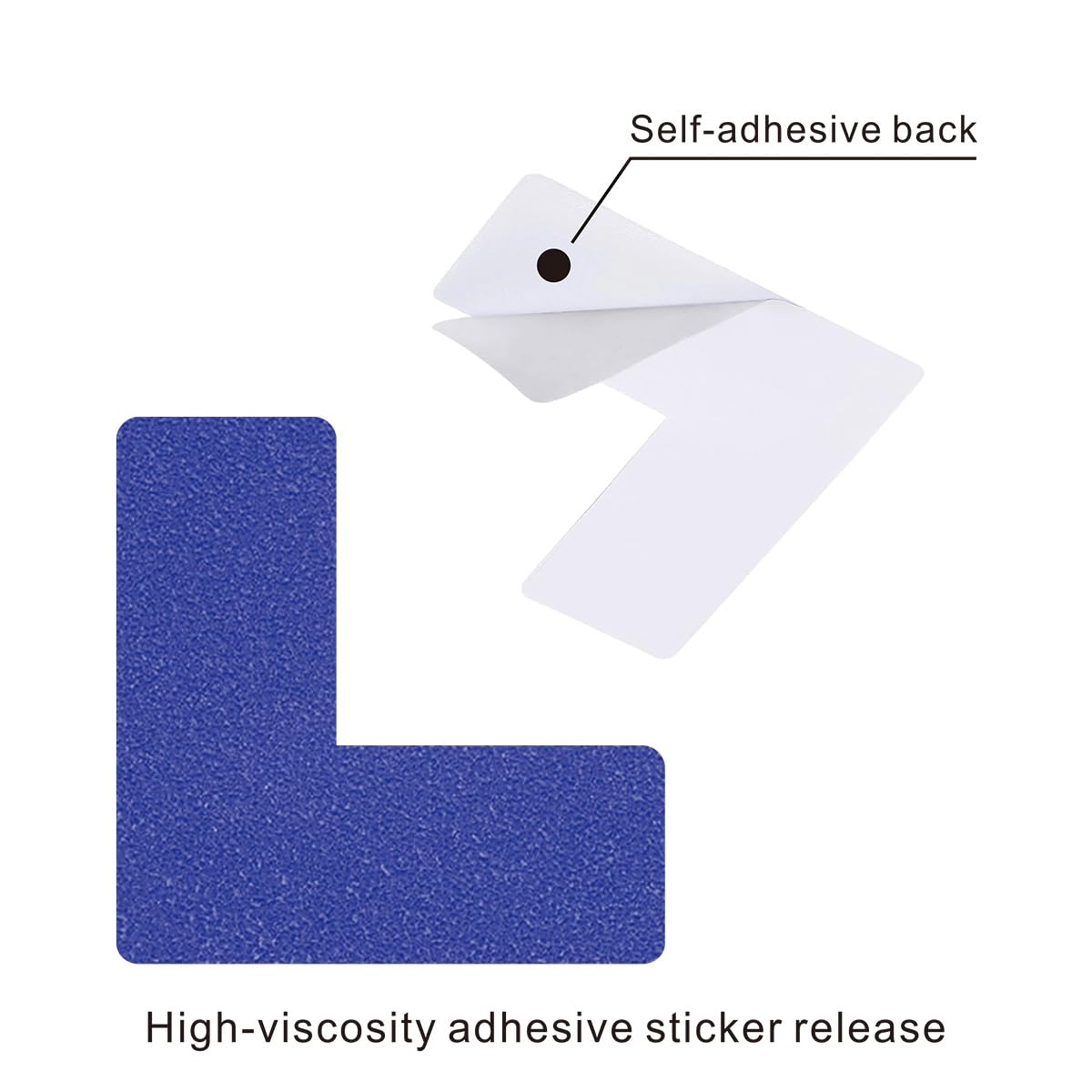 Snapklik.com : Beiyier 100 Pack 5s Location Marking Corner, 2x2x0.8 ...
