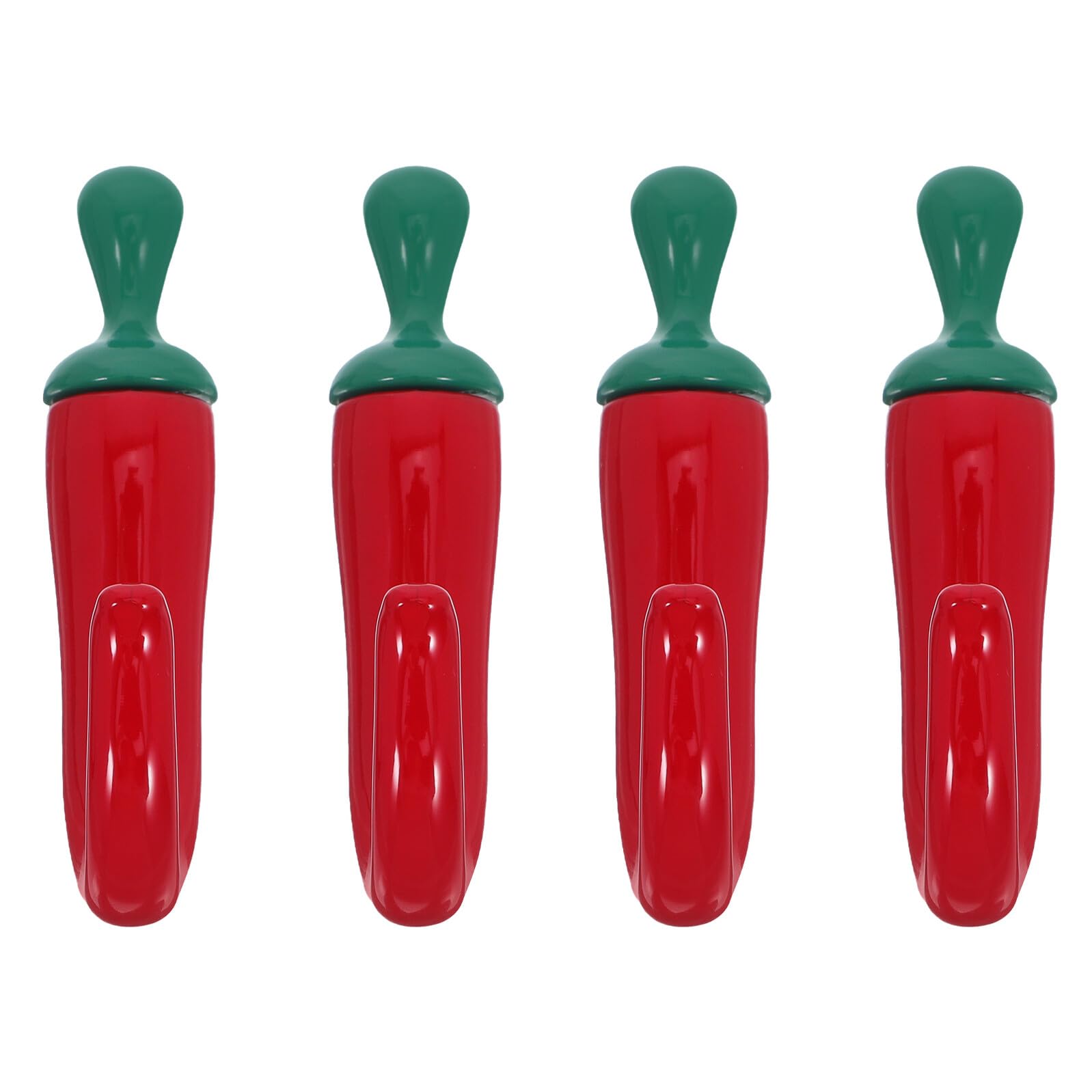 Crochets robustes piment rouge DOITOOL patères en zinc de haute résistance