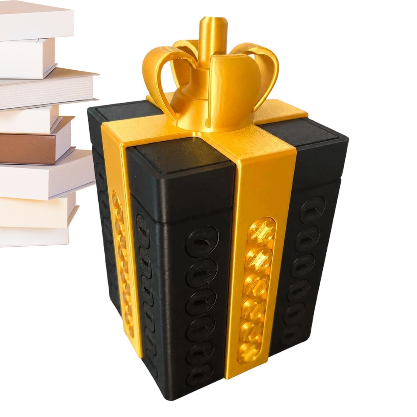 Money Maze Puzzle Box - 3D Printed Assembly, Postcard Storage, Gift Box