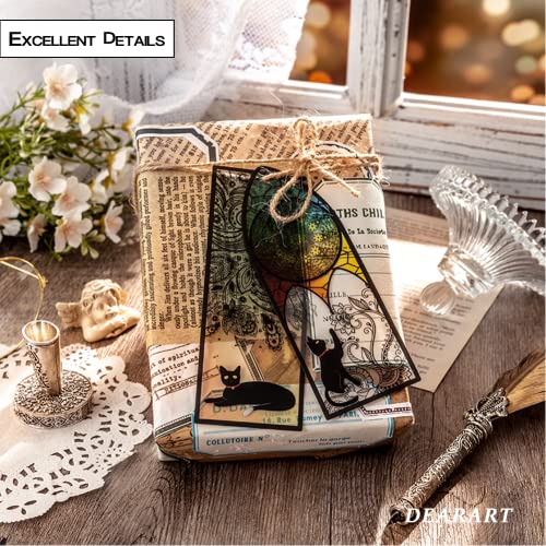 Dearart Cute Bookmarks Page Markers For Women Teacher Students Book Lovers, Waterproof Durale And Flexible Bookmark, Good Gifts Of 6 Types 36Pcs, Lucky Cats #TOP5