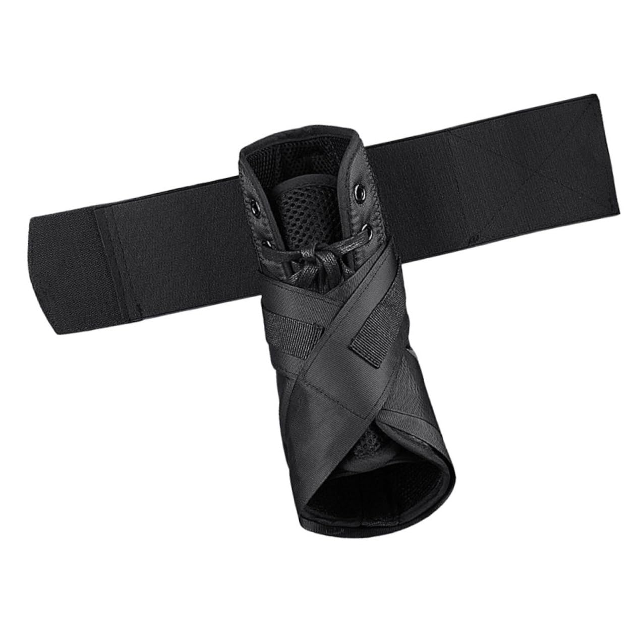 Beavorty Breathable Ankle Stabilizer for Sprained Ankle Protection Plantar Brace for Men Women Adjustable Straps