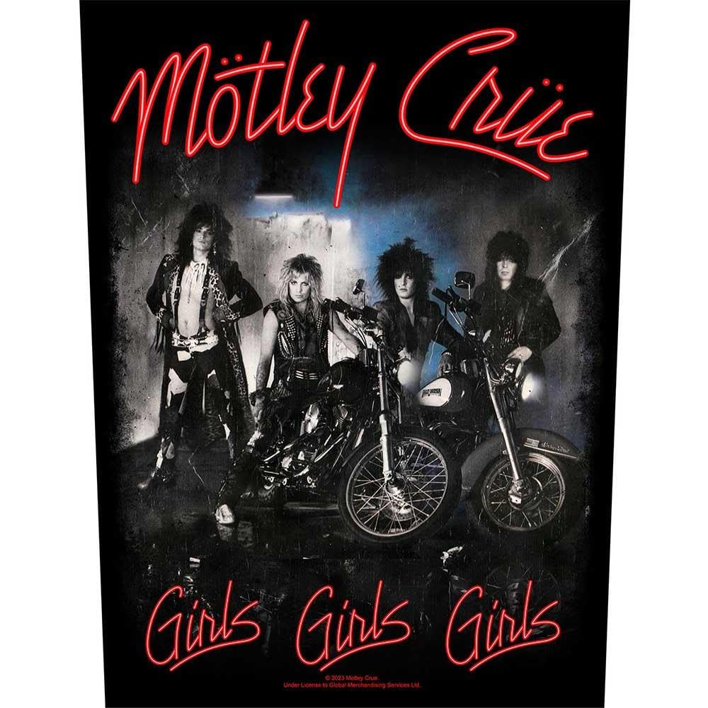 Mötley CrüeMÖTLEY CRÜE Back Patch # 13 Girls 36 x 29 cm