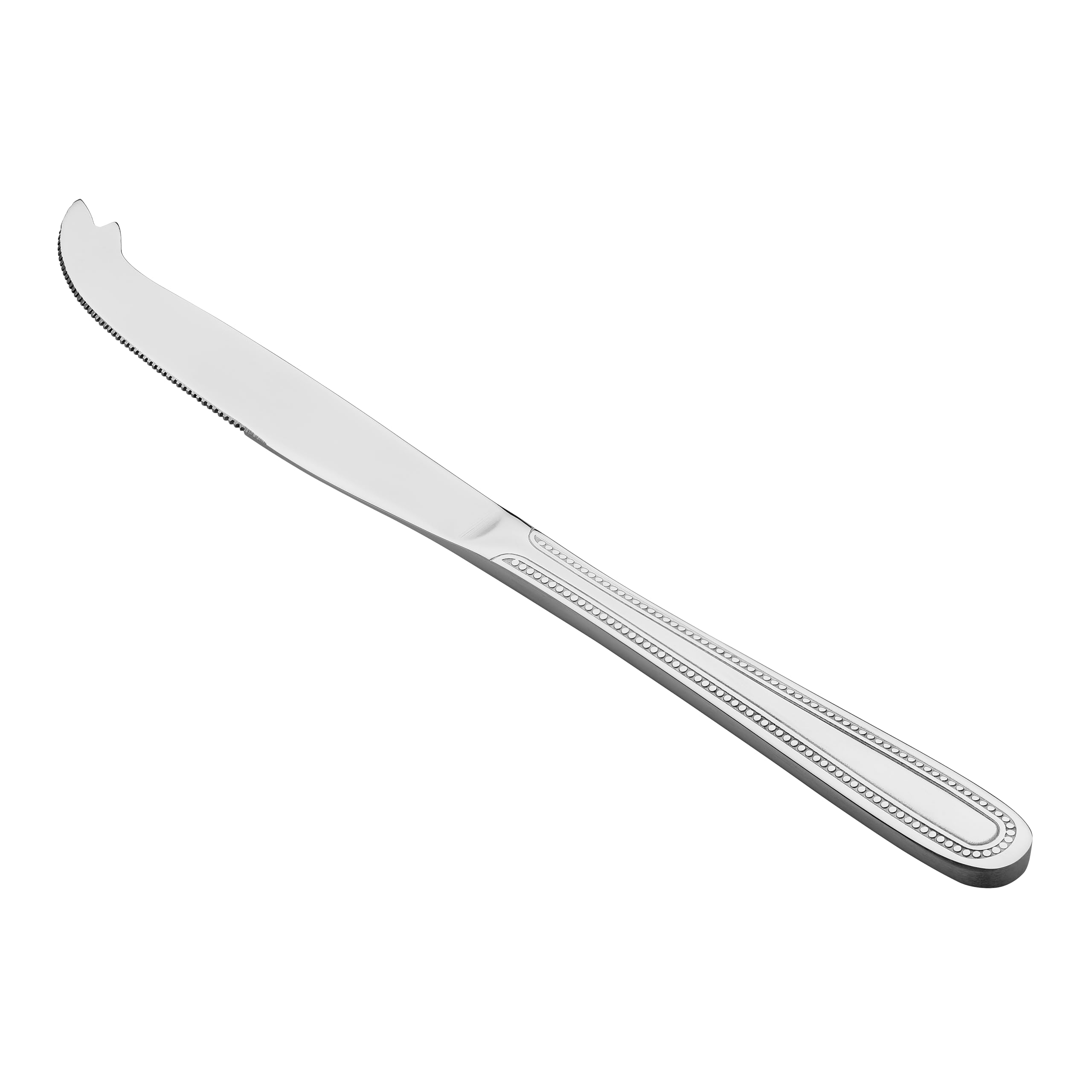 Tala Cheese Knife, Stainless Steel Cheese Cutter with Beaded-Edge Design Premium 18/10 Cutlery, Rust-Resistant, Ergonomic & Dishwasher Safe