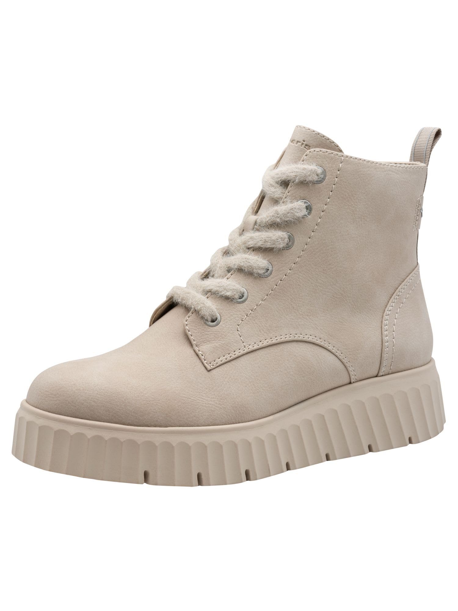 Tamaris Women's Flat Boots, lightgrey, 39 EU