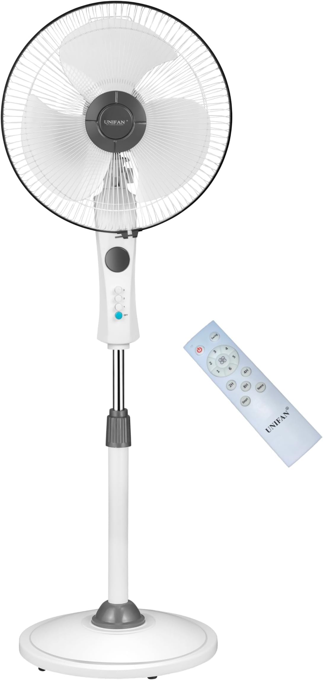 Buy Havells Swing 400mm Pedestal Fan (White) Swing 300mm Wall Fan (Off