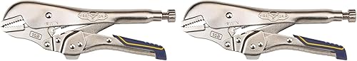 IRWIN VISE-GRIP - Alicates de bloqueo originales, mordaza recta, 10 pulgadas (102L3) (paquete de 2)