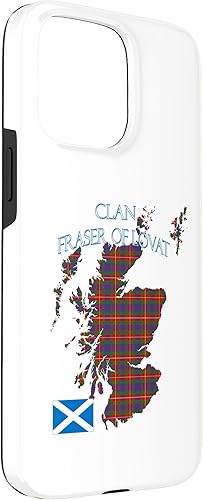 Vista 84 de Funda para iPhone 11 Pro Max Fraser of Lovat Scottish Clan Tartan Scotland