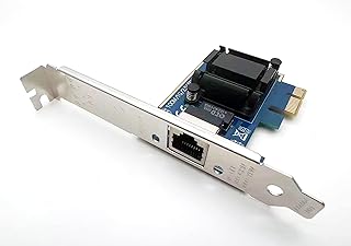 Lemspum 1G/2.5G PCI Express Network Adapter RTL8125,Single JR45 Port, 2500/1000/100Mbps Ethernet LAN Card NIC Support Windows/Linux/MAC for Host Server/PC Game