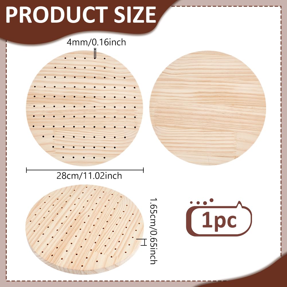 PH PandaHall Supporto per spiedini in legno a 90 fori, espositore per alimenti, kebab, antipasti, spiedini di frutta, dessert, lecca-lecca, per feste, barbecue, cocktail, picnic, catering