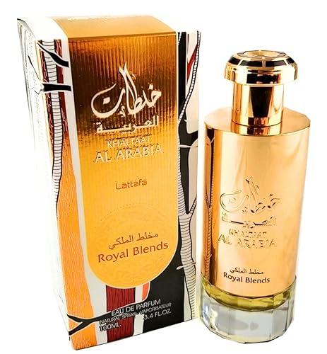 Miniatura 4 de Lattafa Prestige Khaltat Al Arabia - Eau de Parfum en espray unisex, 3.4 onzas (paquete de 2)