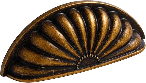 Miniatura 9 de JIASENBAO Pomos dorados cepillados tiradores de latón para cajones de cocina cuarto de baño aparador manijas de aleación de zinc paquete de 2