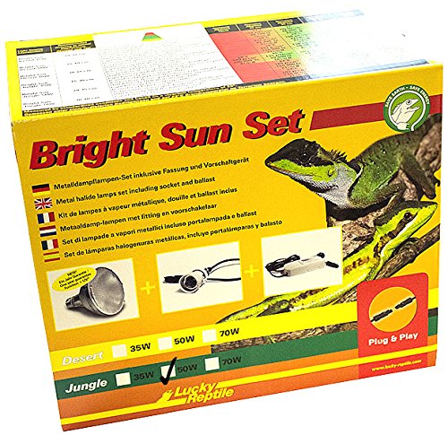 Lucky Reptile Bright Sun UV Jungle Komplettset,50 W