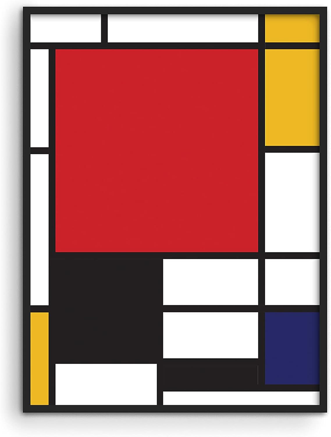 Haus and Hues Henri Matisse Prints and Posters - Matisse Art Prints and Art Exhibition Posters | Matisse Paper Cutouts Abstract Expressionism Art Scandinavian Matisse Wall Art (Framed Black, 12"x16"): Posters & Prints