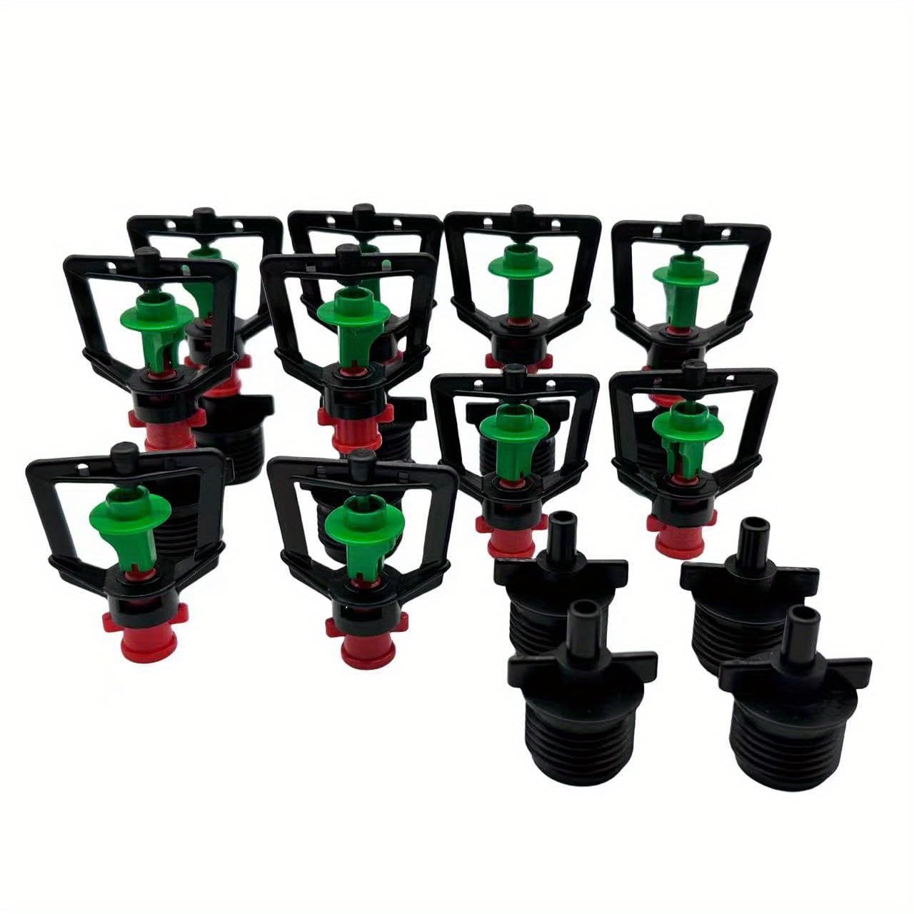 10Pcs 360°G Type Nozzle Sprinklers Head Rotating Atomizing Garden Irrigation Spray Head Greenhouse Vegetable Irrigation