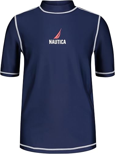 Miniatura 3 de Nautica Camiseta de natación de manga corta para niños con protección solar UPF 50