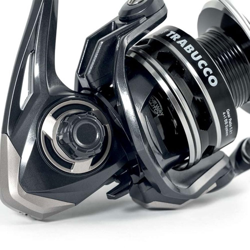 Mulinello Trabucco Ryden FA 1500, 2500, 3500, 4500, 6000 Frizione Anteriore Micrometrica – Ideale per Spinning, Feeder, Bolognese, Ledgering, Surfcasting, Pesca da riva e Bolentino medio