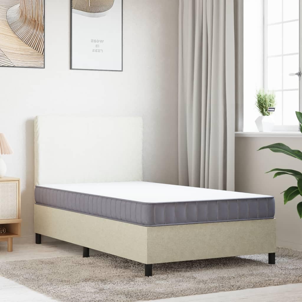 vidaXL Matratze Schaumstoff, Schaumstoffmatratze Atmungsaktiv Hautfreundlich, Schaumstoffplatte Härtegrad Mittelweich, Schaumstoffpolster, 120x200cm