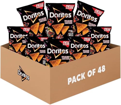 Doritos Grilled BBQ Corn Chips 45 g (Pack of 48)