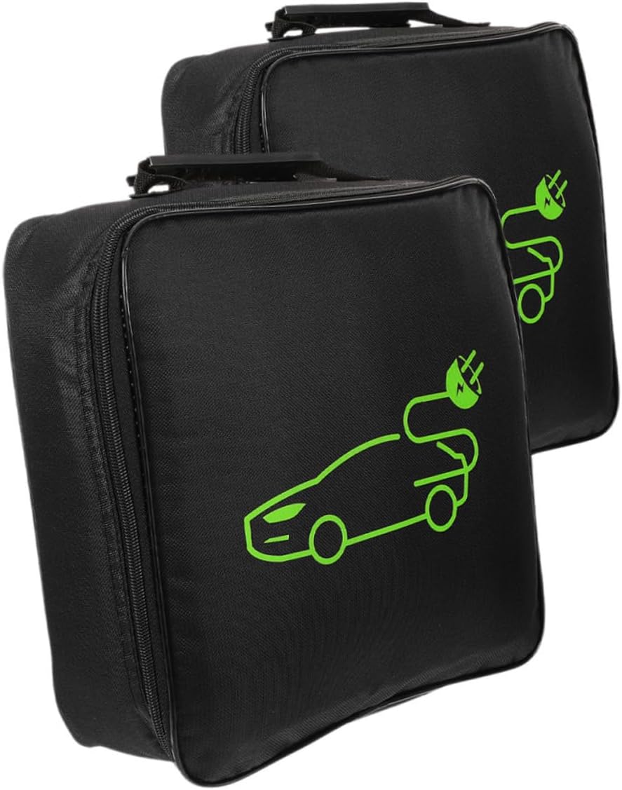 Vaguelly 2pcs Car Adapter Power Cord Storage Bag Cable Organizer Rv Electric Cord Organized