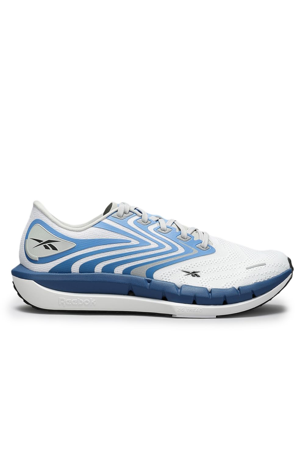 Reebok Men's Floatzig Tread Trainers, White/Blue/Grey, 43 EU