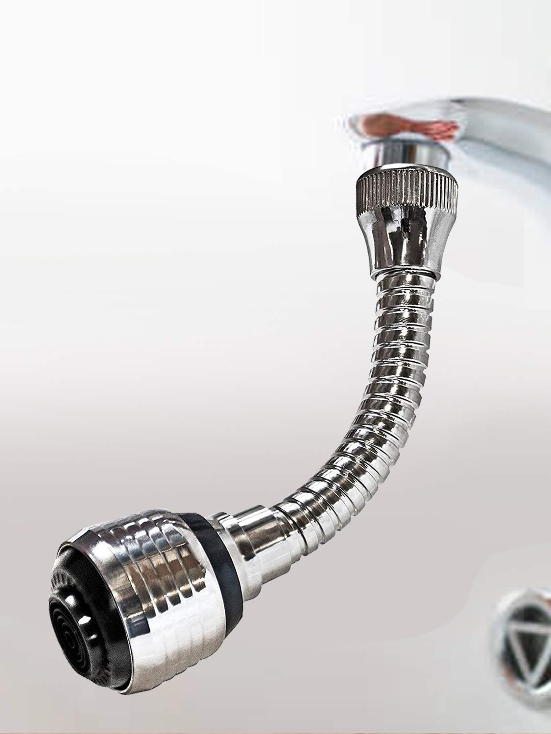 ORIGINAL MART Alloy Steel Turbo Flex 360 Flexible 6 Faucet Sprayer Extension Jet Stream/Water Saving Faucet (Silver) (B08L4VD9FY) Amazon Price History, Amazon Price Tracker