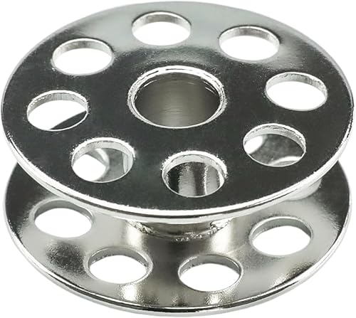 Miniatura 4 de Blooy 10 piezas 18034 grande tipo M bobina de metal de acero apto para caminar pie superior e inferior alimentación máquina de coser típica 0302