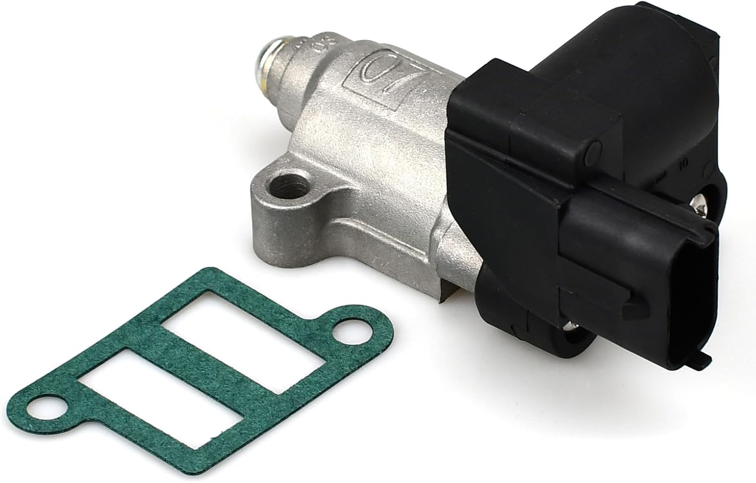 351502B010 Fuel Injection Idle Air Control Valve,Idle Air Control Valve Fuel Injection System for Kia Soul 2010-2011 1.6L, Auxiliary Air Valve