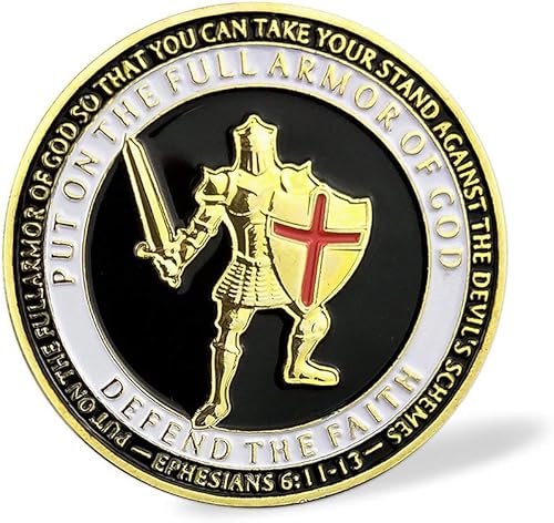 Miniatura 3 de Ponte toda la armadura de Dios monedas de desafío (Efesios 611-13)