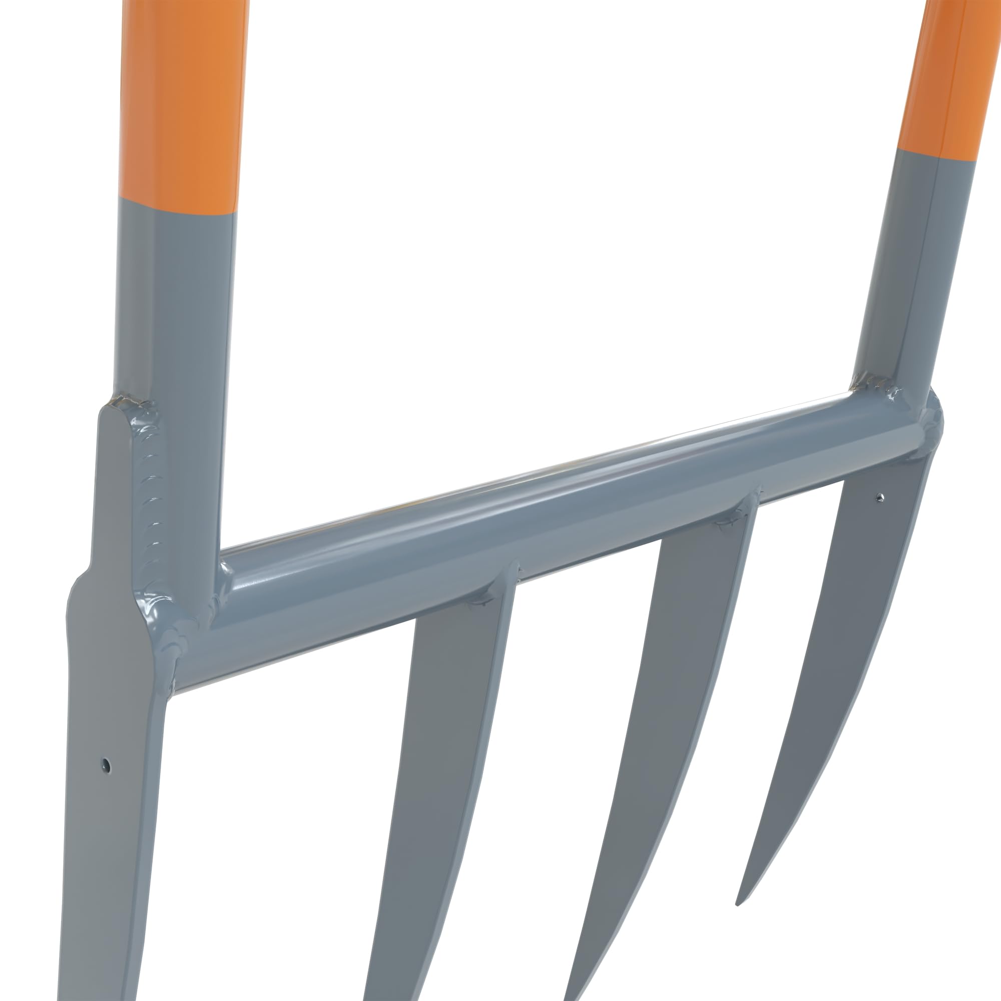 Grelinette 4x250 Doubleshaft - ameublissement Optimal en Profondeur et aération des Plates-Bandes - Largeur de Travail 40cm - Longueur des Dents 25cm