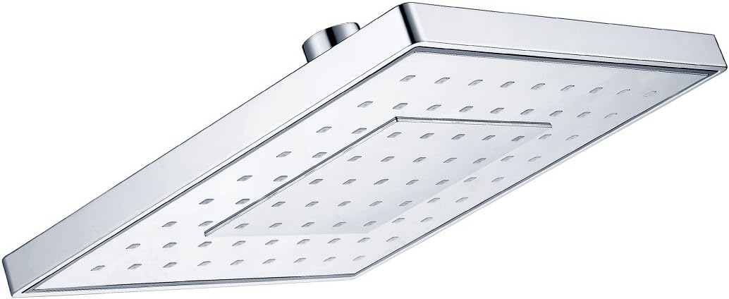 BRIGHT SHOWERS Rain Shower head Fix Showerhead Angle Adjustable Showerheads for Bathroom