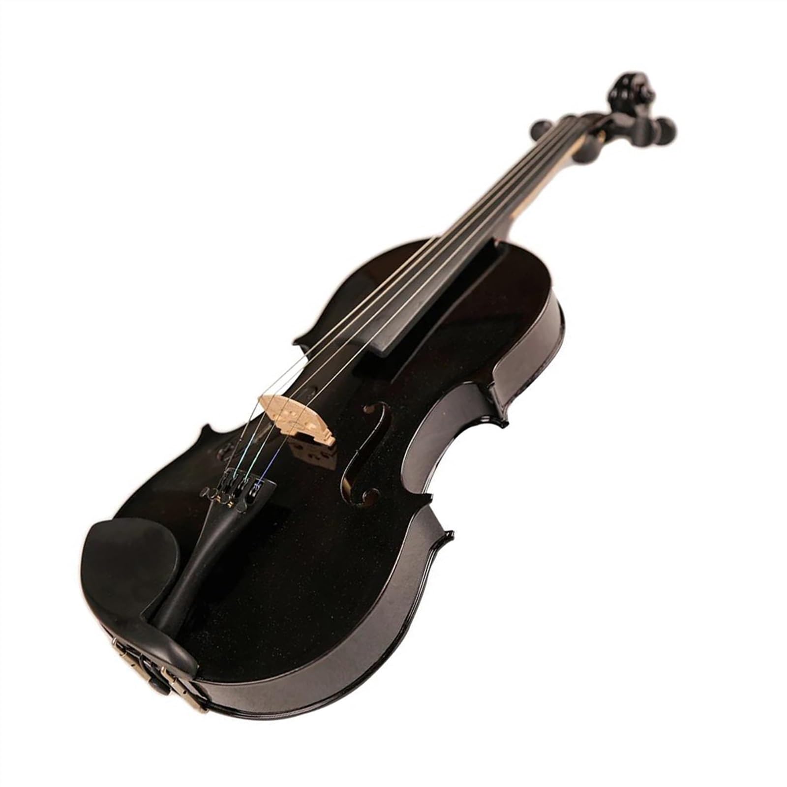Geige Schwarze Violine Aus Ahornholz, Schülergeige(Size 1/8)