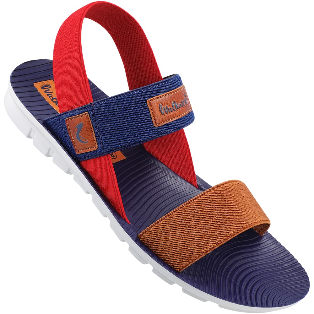 WALKAROO GG8408 Boys Casual Wear and Regular use Sandals - Blue Red (B0CP3YWJ6R) Amazon Price History, Amazon Price Tracker